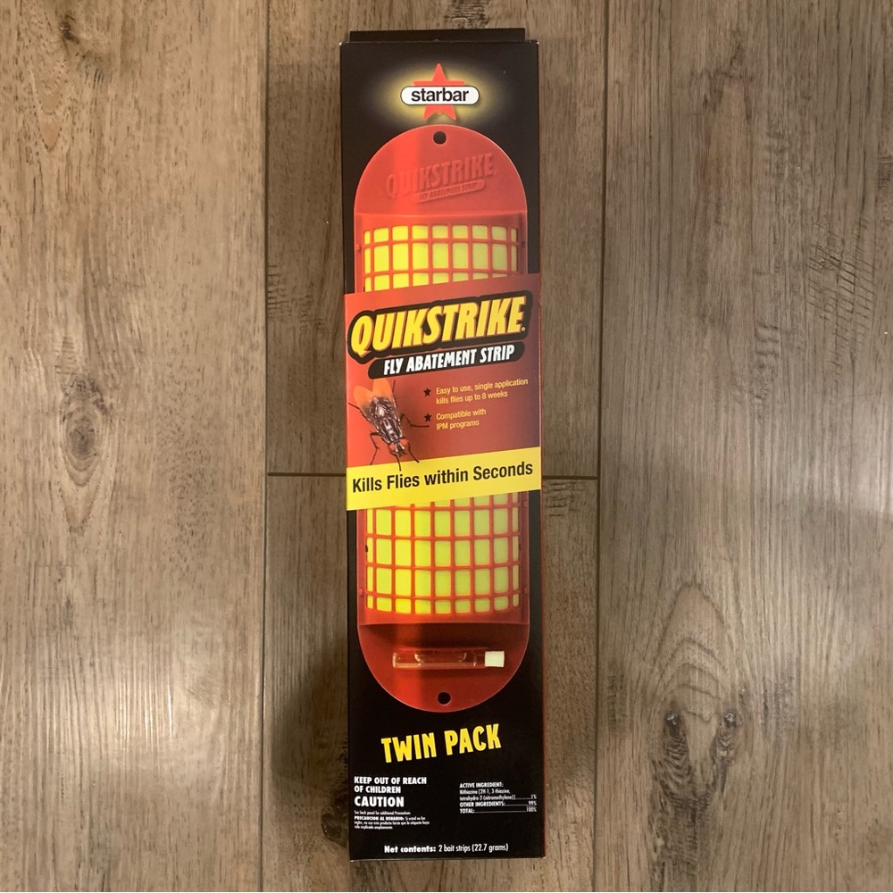 Farnam Home and Garden Starbar Quik Strike Fly Abatement Strip, 2-Pack